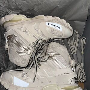 Balenciaga White Mesh Detail
